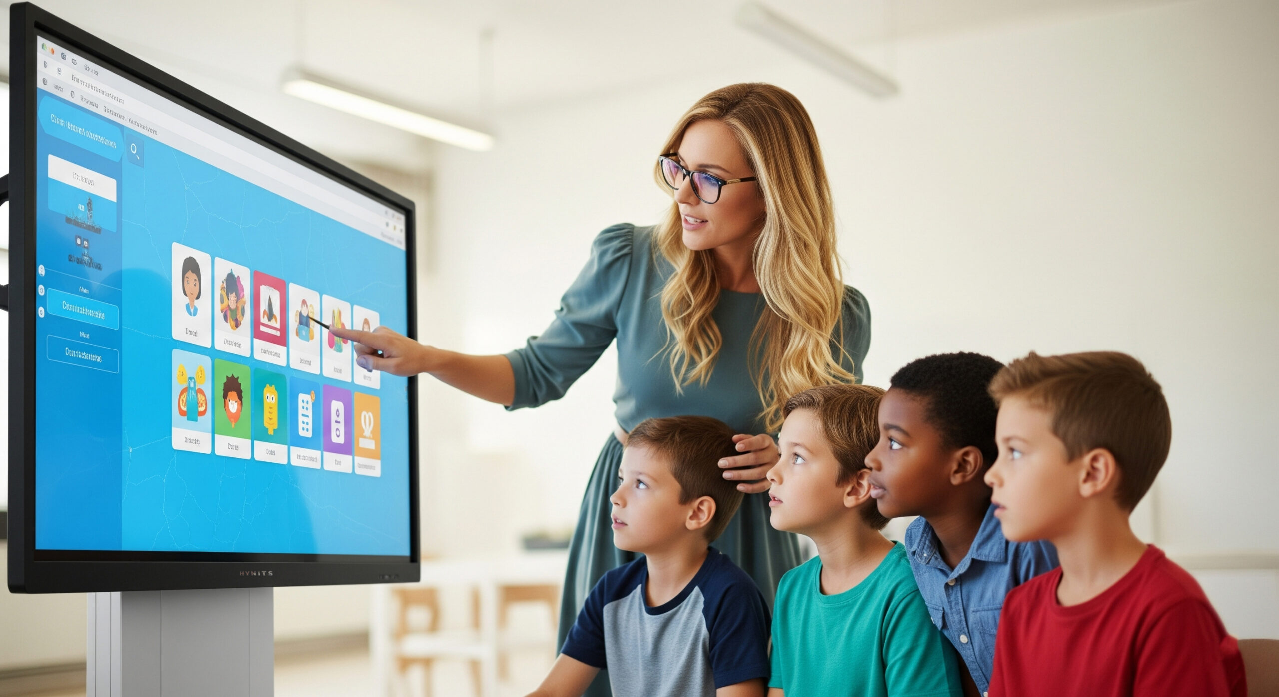 interactive flat panel in uae