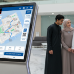 Transforming Hospital Navigation in the UAE with Wayfinder Touch Screen Kiosks.