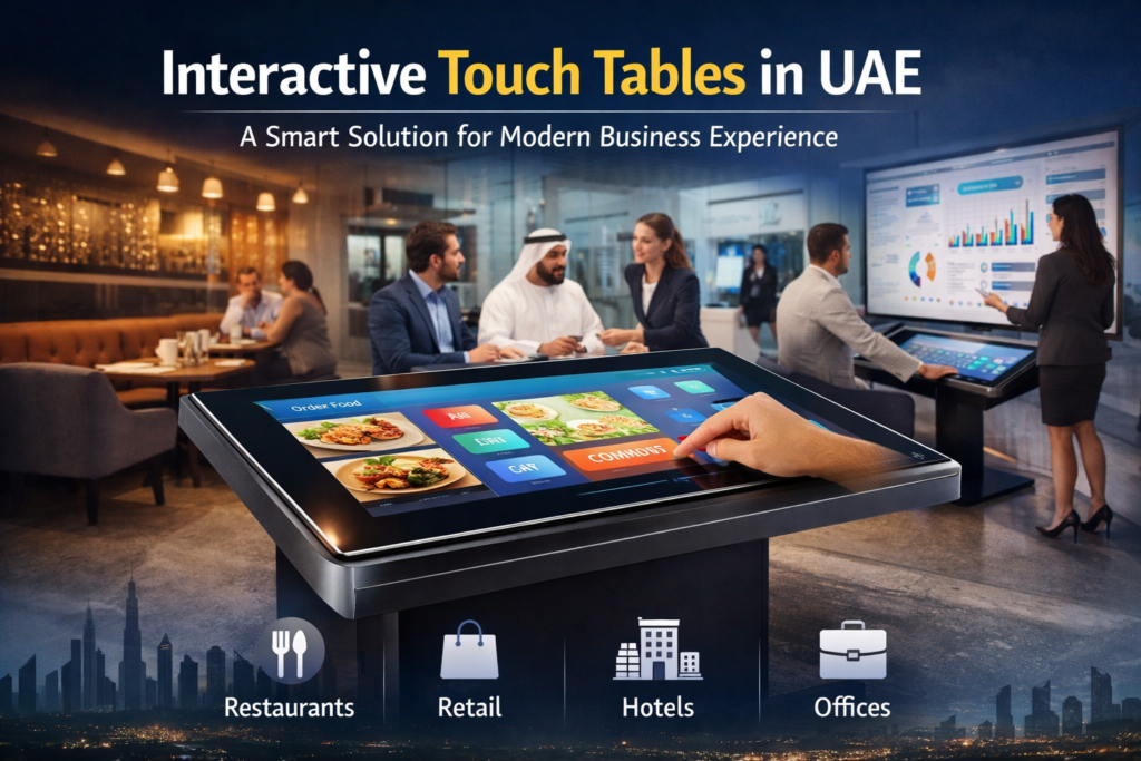 Interactive Touch Tables in UAE: A Smart Solution for Modern Businesses ...
